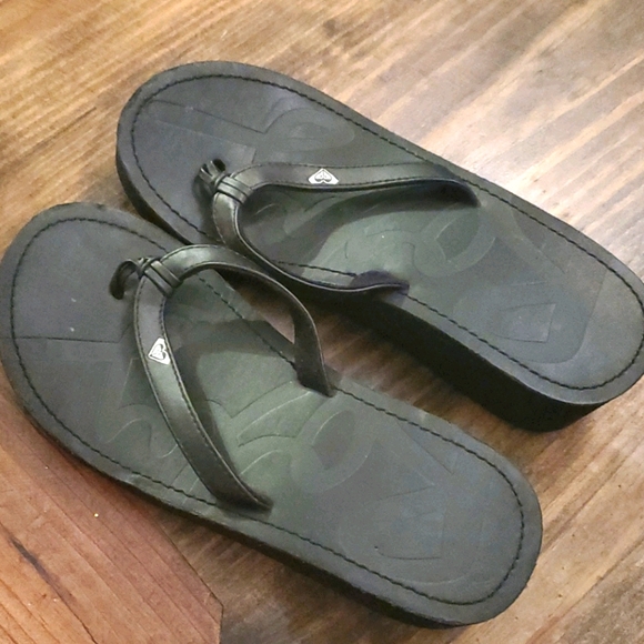 Roxy Wedge Flip Flop Sandals